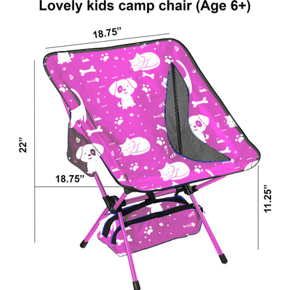 Kids camping chair - Best Friends theme