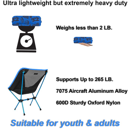 Youth camping chair - Adventure theme