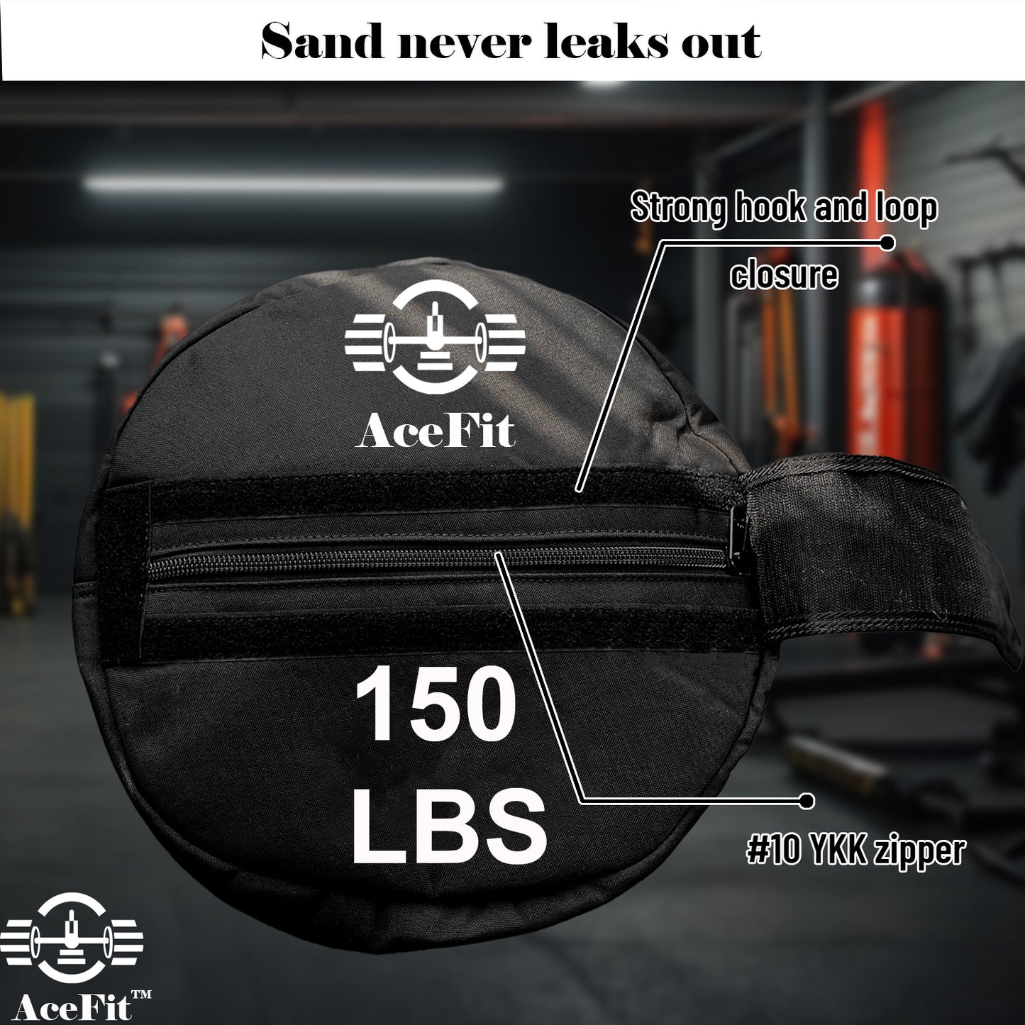 Heavy duty sandbags for working out